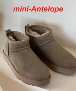 2026 Winter Warm Boots Ladies Snow Boots Man and Women Short Boots Real Sheepskin Wool Low-cut Warm Fur Shoes Fur