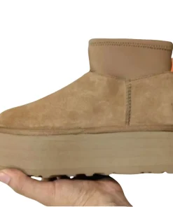 Woman Man Sneaker Designer Winter Shoes Fur Lady High Heels Platform Snow Ankle Leather Boots Luxury Brand Original Mini Dipper