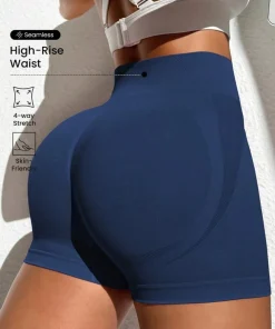 Women's peach buttocks outdoor gym hot shorts, women's tight buttocks yoga pants, women's high-quality yoga bicycle shorts