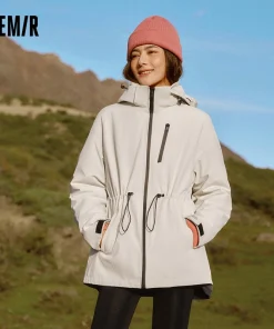 Alternative view of Semir Down Jacket Women 2025 New Two-Piece Three-in-One Outdoor Travel Daily Waterproof Oil-proof Stain-proof Woman winter coat