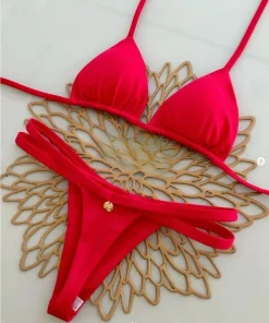 New Bikini Women Sexy Brazil Swimsuit Beach Vacation Swimwear