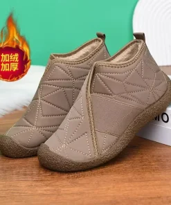 Alternative view of 2024 Winter Hot selling Women's Shoes, Comfortable and Warm Women's Snow Boots with Thick Velvet on One Step