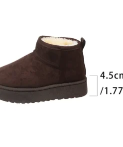 Alternative view of Real Sheepskin Wool Low-cut Warm Comfortable Shoes Women